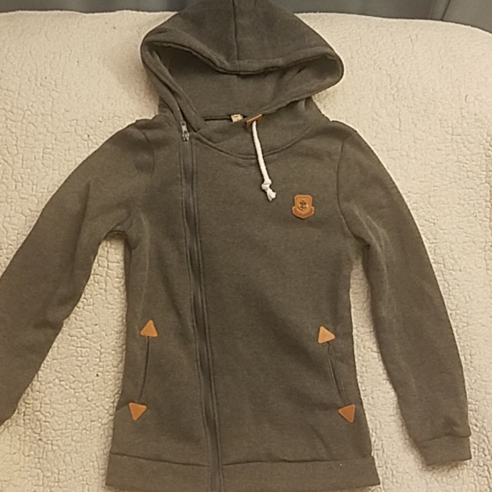 Womens zip up sweater